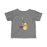 Cute Parrot Emu & Chick Hatching Short Sleeve Infant Tee - Image 9