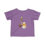 Cute Parrot Emu & Chick Hatching Short Sleeve Infant Tee - Image 6