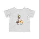 Cute Parrot Emu & Chick Hatching Short Sleeve Infant Tee - Image 12
