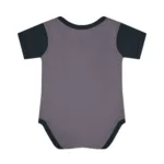 Cute Sleeping Farm & Domestic Animals on Clouds Infant Baby Short Sleeve Bodysuit - Image 10