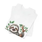 Sloth Mom Tshirt – Hanging on Tree - Image 10