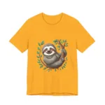 Sloth Mom Tshirt – Hanging on Tree - Image 9