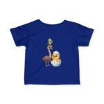 Cute Parrot Emu & Chick Hatching Short Sleeve Infant Tee - Image 10