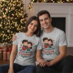 Our First Christmas Together T-Shirt – Cute Holiday Gift Idea for Couples 2026