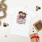 Our First Christmas Together T-Shirt – Cute Holiday Gift Idea for Couples 2026 - Image 23