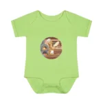 The Giraffe's Adventurous Professions Short Sleeve Bodysuit - Image 10