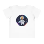 Giraffe: The Cosmic Explorer - Toddler Short Sleeve Tshirt - Image 19
