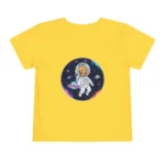Giraffe: The Cosmic Explorer - Toddler Short Sleeve Tshirt - Image 7