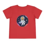 Giraffe: The Cosmic Explorer - Toddler Short Sleeve Tshirt - Image 20