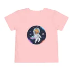 Giraffe: The Cosmic Explorer - Toddler Short Sleeve Tshirt - Image 16