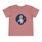 Giraffe: The Cosmic Explorer - Toddler Short Sleeve Tshirt - Image 35