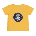 Giraffe: The Cosmic Explorer - Toddler Short Sleeve Tshirt - Image 8
