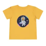 Giraffe: The Cosmic Explorer - Toddler Short Sleeve Tshirt - Image 29