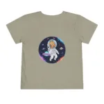 Giraffe: The Cosmic Explorer - Toddler Short Sleeve Tshirt - Image 6