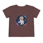 Giraffe: The Cosmic Explorer - Toddler Short Sleeve Tshirt - Image 18