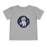 Giraffe: The Cosmic Explorer - Toddler Short Sleeve Tshirt - Image 27