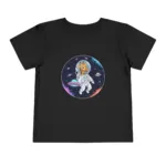 Giraffe: The Cosmic Explorer - Toddler Short Sleeve Tshirt - Image 34