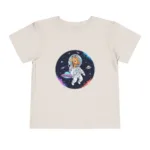 Giraffe: The Cosmic Explorer - Toddler Short Sleeve Tshirt - Image 32