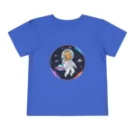 Giraffe: The Cosmic Explorer - Toddler Short Sleeve Tshirt - Image 25