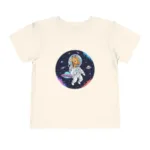 Giraffe: The Cosmic Explorer - Toddler Short Sleeve Tshirt - Image 33