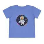 Giraffe: The Cosmic Explorer - Toddler Short Sleeve Tshirt - Image 26